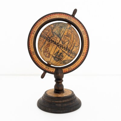 Mid-Century Wooden Globe, 1960s-UPW-1736325