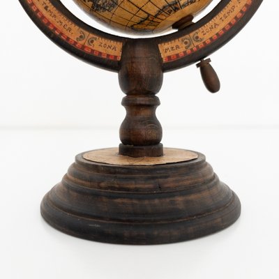 Mid-Century Wooden Globe, 1960s-UPW-1736325