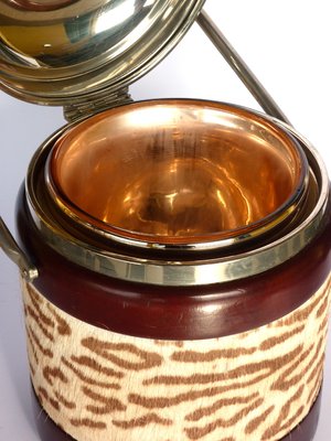 Mid-Century Wooden Ice Bucket from Macabo, 1950s-KGD-704068