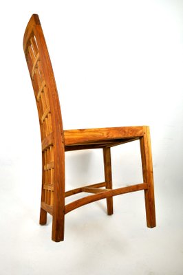 Mid-Century Wooden Lounge Chair-ZDM-604006