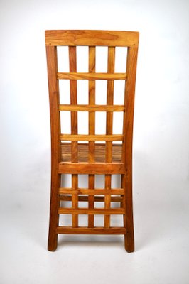 Mid-Century Wooden Lounge Chair-ZDM-604006