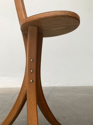 Mid-Century Wooden Plant Stand, 1960s-UAH-1313360