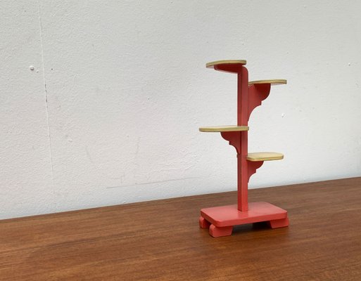 Mid-Century Wooden Plant Stand, 1960s-UAH-1359815