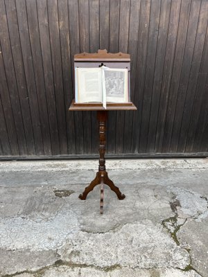 Mid-Century Wooden Revolving Lectern, 1940s-YST-2042068