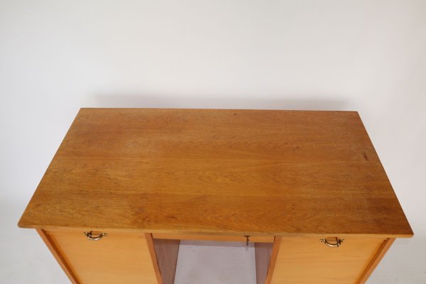 Mid-Century Wooden Roller Desk, 1960s-JWH-834862