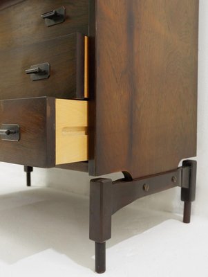 Mid-Century Wooden Secretaire, Italy, 1970s-FGA-1002380