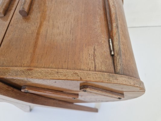 Mid-Century Wooden Sewing Box, 1950s-DGW-2021487