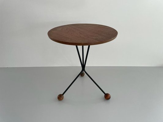 Mid-Century Wooden Side Table by Albert Larsson for Alberts Tibro, Sweden, 1960s-RDS-1738284