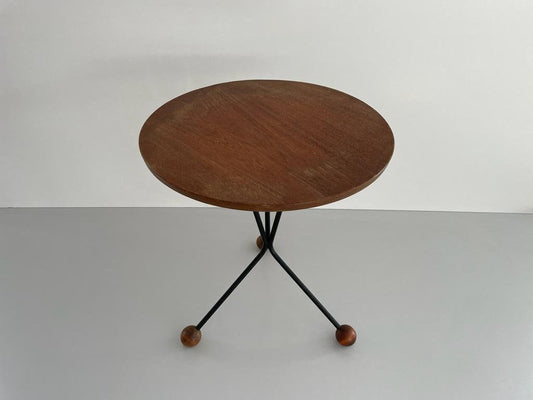 Mid-Century Wooden Side Table by Albert Larsson for Alberts Tibro, Sweden, 1960s