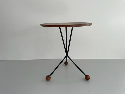 Mid-Century Wooden Side Table by Albert Larsson for Alberts Tibro, Sweden, 1960s-RDS-1738284