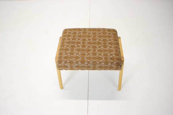 Mid-Century Wooden Stool or Footstool from TON, 1966s-TZ-1166610