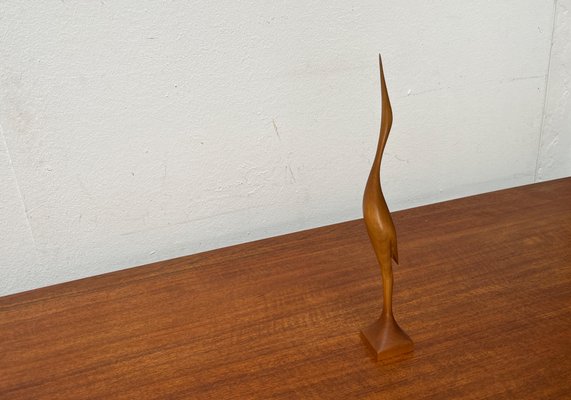 Mid-Century Wooden Teak Bird, 1960s-UAH-2020669