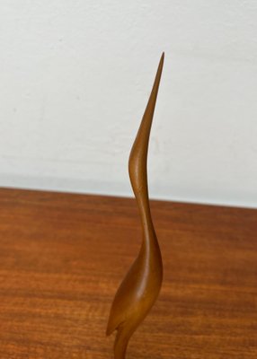 Mid-Century Wooden Teak Bird, 1960s-UAH-2020669