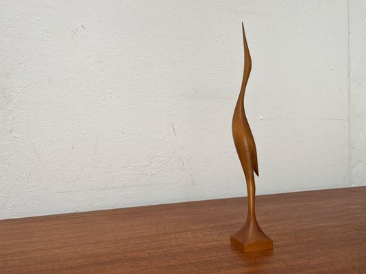 Mid-Century Wooden Teak Bird, 1960s-UAH-2020669