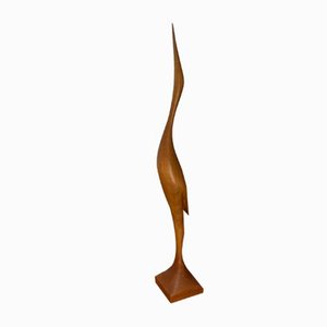 Mid-Century Wooden Teak Bird, 1960s-UAH-2020669