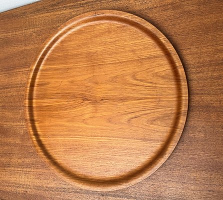 Mid-Century Wooden Tray from Gena, Sweden, 1960s-UAH-1796979