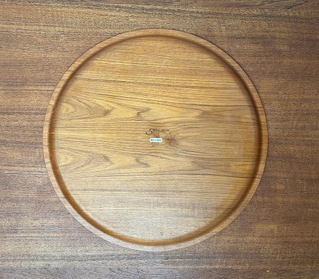 Mid-Century Wooden Tray from Gena, Sweden, 1960s-UAH-1796979