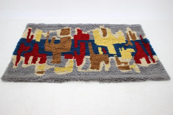 Mid-Century Wool Carpet in the Style of Ege Rya, Denmark, 1970s-TZ-933427