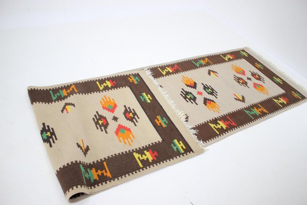 Mid-Century Wool Kilim Rug, 1960s-TZ-919102