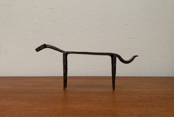 Mid-Century Wrought Iron Animal Sculpture-UAH-1180627