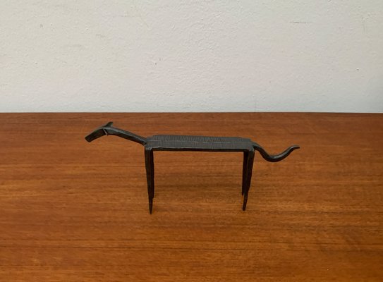 Mid-Century Wrought Iron Animal Sculpture-UAH-1180627