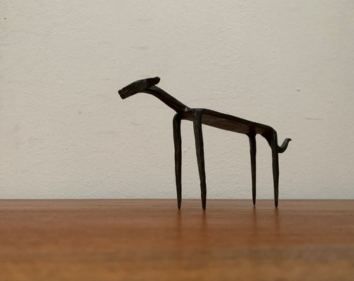 Mid-Century Wrought Iron Animal Sculpture-UAH-1180627