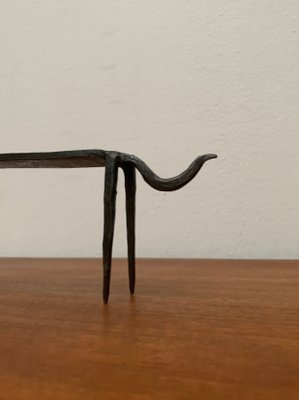 Mid-Century Wrought Iron Animal Sculpture-UAH-1180627