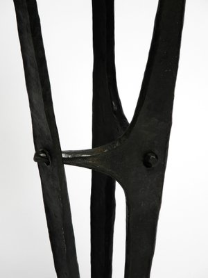 Mid-Century Wrought Iron Floor Candleholder,1950s-RR-1786773