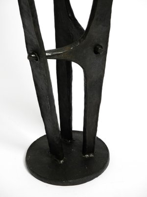 Mid-Century Wrought Iron Floor Candleholder,1950s-RR-1786773