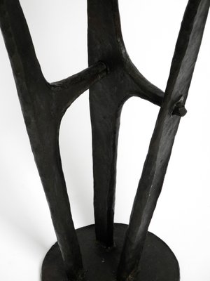 Mid-Century Wrought Iron Floor Candleholder,1950s-RR-1786773