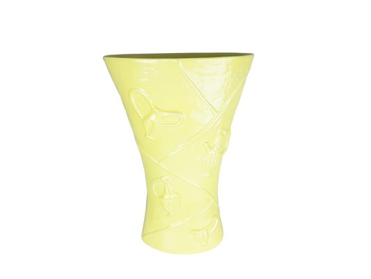 Mid-Century Yellow Ceramic Umbrella Stand by Antonia Campi for S.C.I. Laveno, 1949-RD-1820910