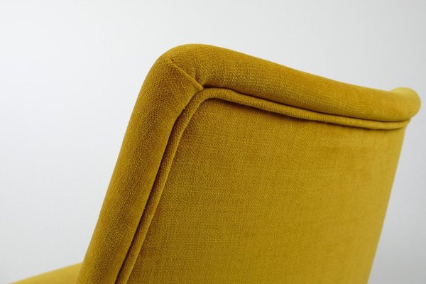 Mid-Century Yellow Lounge Chair, 1960s-HDN-1732860