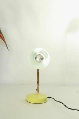 Mid-Century Yellow Table Lamp, Italy, 1950s-HUY-1748919