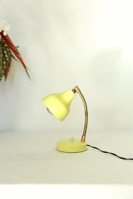 Mid-Century Yellow Table Lamp, Italy, 1950s-HUY-1748919