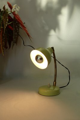 Mid-Century Yellow Table Lamp, Italy, 1950s-HUY-1748919