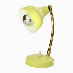 Mid-Century Yellow Table Lamp, Italy, 1950s-HUY-1748919