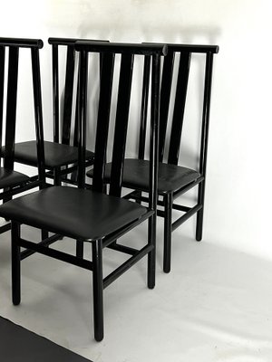 Mid-Century Zea Dining Chairs by Annig Sarian for T70, Italy, 1980s, Set of 4-OT-1724095