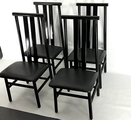 Mid-Century Zea Dining Chairs by Annig Sarian for T70, Italy, 1980s, Set of 4-OT-1724095