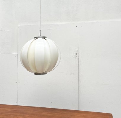 Mid-Cenutry Space Age Lamellar Moon Pendant Lamp, 1960s-UAH-2026927