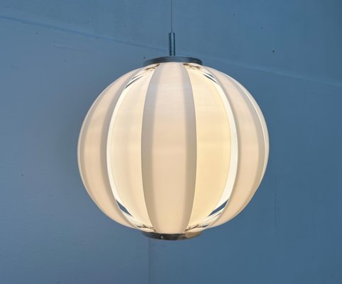 Mid-Cenutry Space Age Lamellar Moon Pendant Lamp, 1960s-UAH-2026927