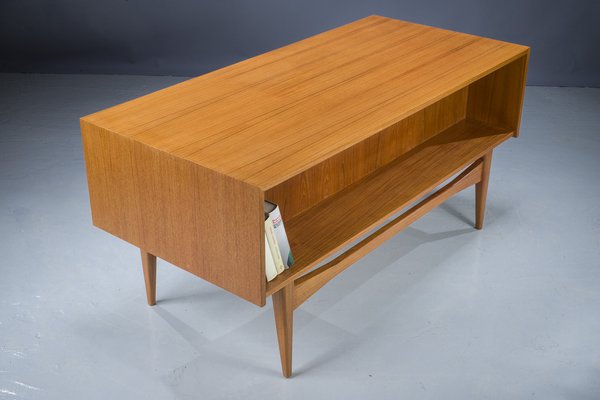 Mid-Cenutry Teak Desk, Denmark, 1960s-ZZH-1187878