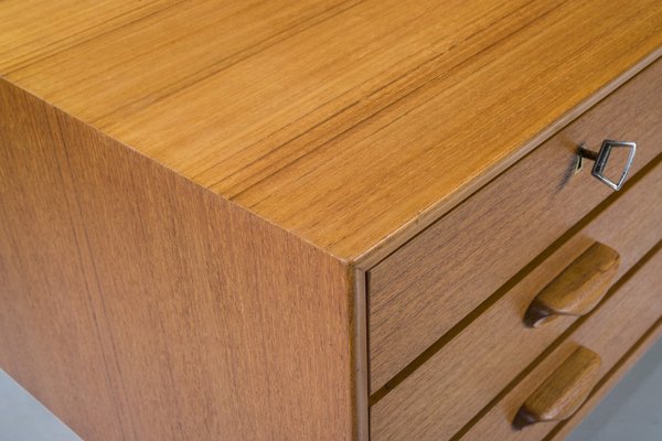 Mid-Cenutry Teak Desk, Denmark, 1960s-ZZH-1187878