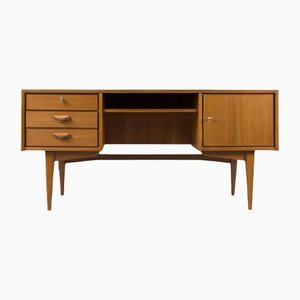 Mid-Cenutry Teak Desk, Denmark, 1960s-ZZH-1187878