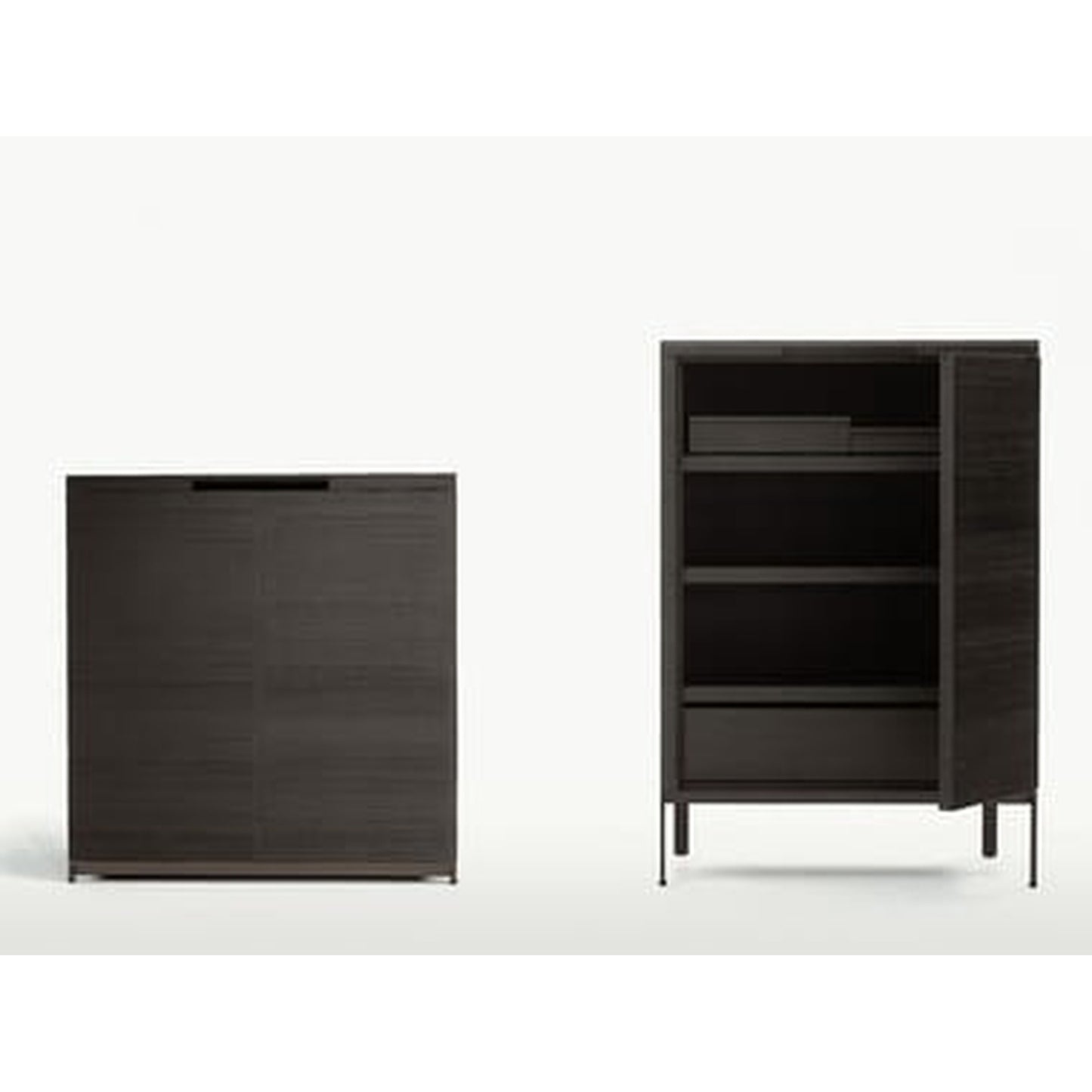 MIDA - Wooden Highboard with Doors