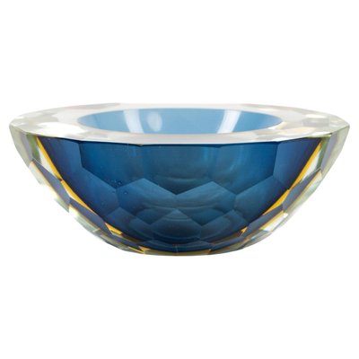 Midcentury Bowl in Murano Glass by Alessandro Mandruzzato, 1970s-LYQ-2024301