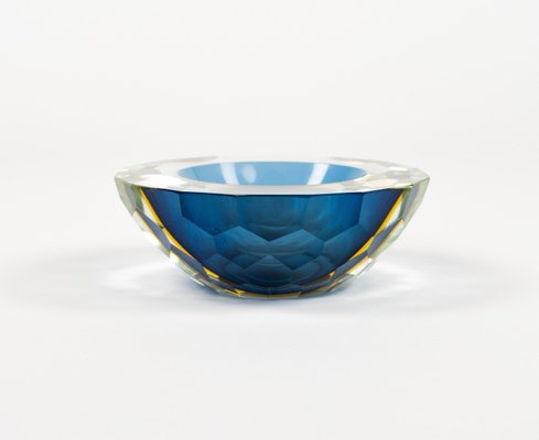 Midcentury Bowl in Murano Glass by Alessandro Mandruzzato, 1970s-LYQ-2024301