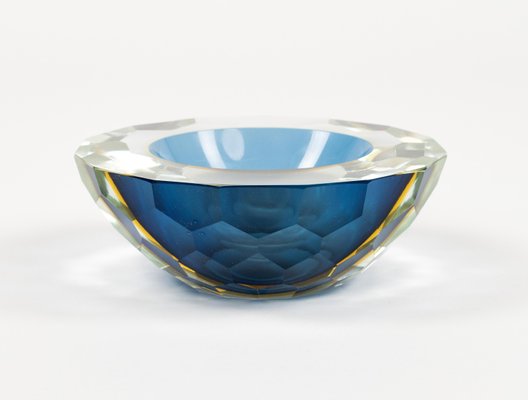 Midcentury Bowl in Murano Glass by Alessandro Mandruzzato, 1970s-LYQ-2024301