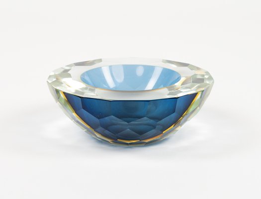 Midcentury Bowl in Murano Glass by Alessandro Mandruzzato, 1970s-LYQ-2024301