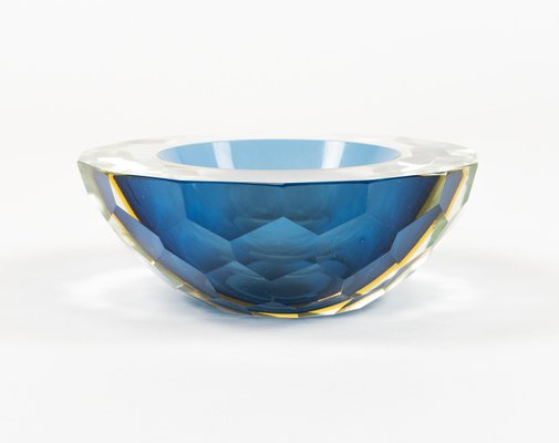 Midcentury Bowl in Murano Glass by Alessandro Mandruzzato, 1970s-LYQ-2024301