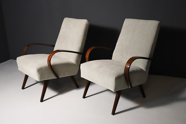 Midcentury Chairs by Jaroslav Šmídek, 1960s, Set of 2-HXT-2027198